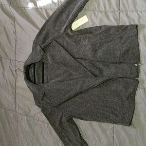 Grey moto jacket